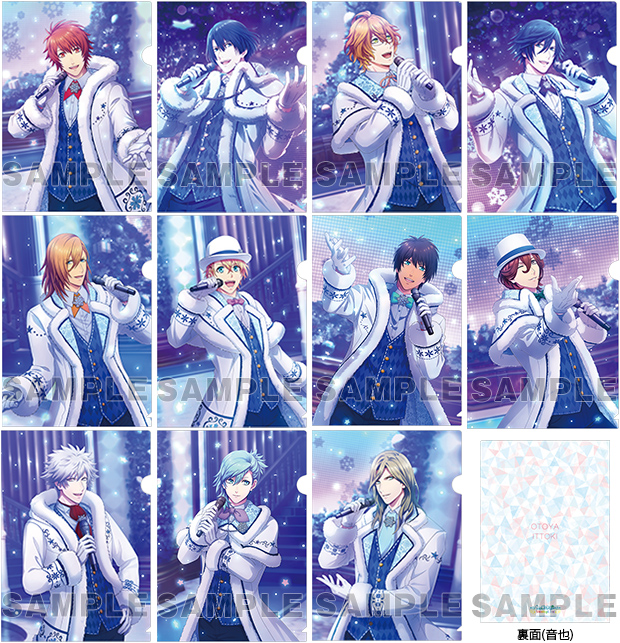 うたの☆プリンスさまっ♪ Shining Live クリアファイル 星煌く雪夜のクリスマスライブ アナザーショットVer.