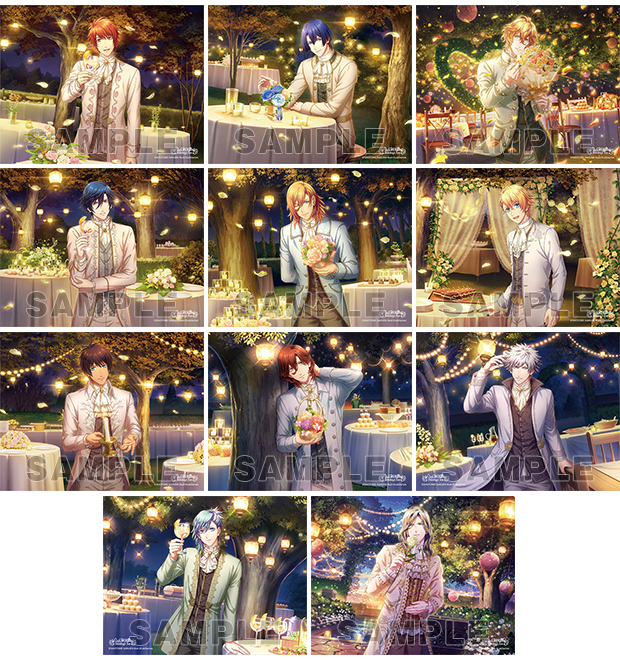 うたの☆プリンスさまっ♪ Shining Live F0サイズアートパネル Flowery Night Tea Party アナザーショットVer.