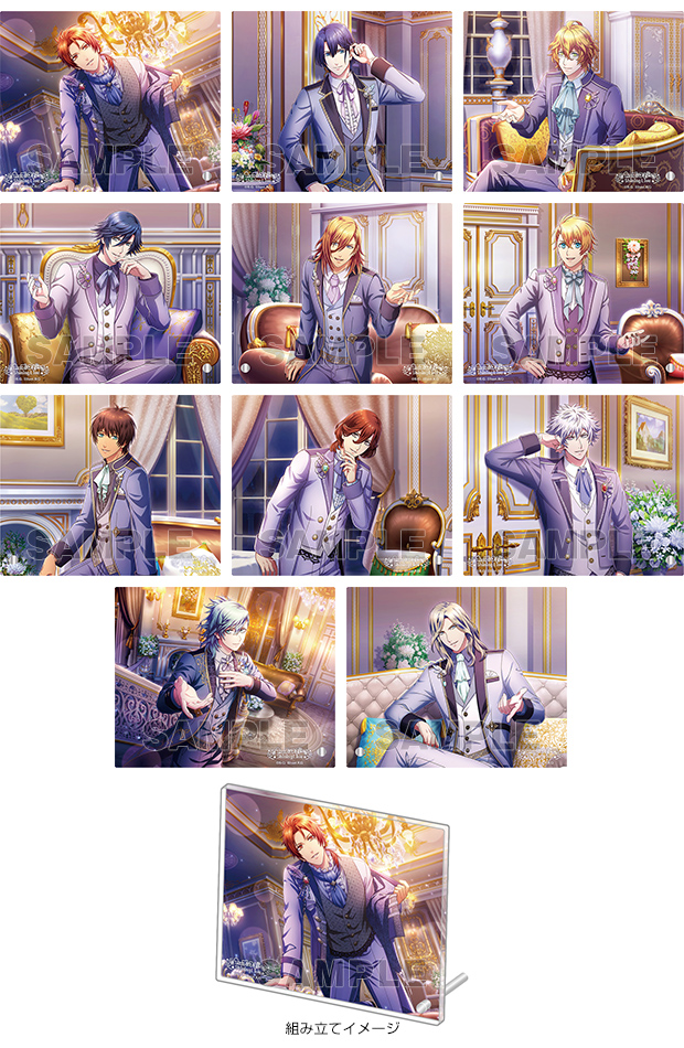 うたの☆プリンスさまっ♪ Shining Live ミニアクリルプレート Yes, Your Highness アナザーショットVer.
