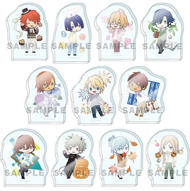 うたの☆プリンスさまっ♪ トレーディングアクリルマスコット Feel The Dreamy Days ちびキャラVer.