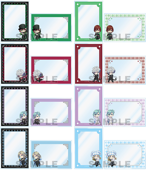 劇場版 うたの☆プリンスさまっ♪ TABOO NIGHT XXXX トレーディングB7サイズ硬質カードケースセット Black & Solo Stage ちびキャラVer.