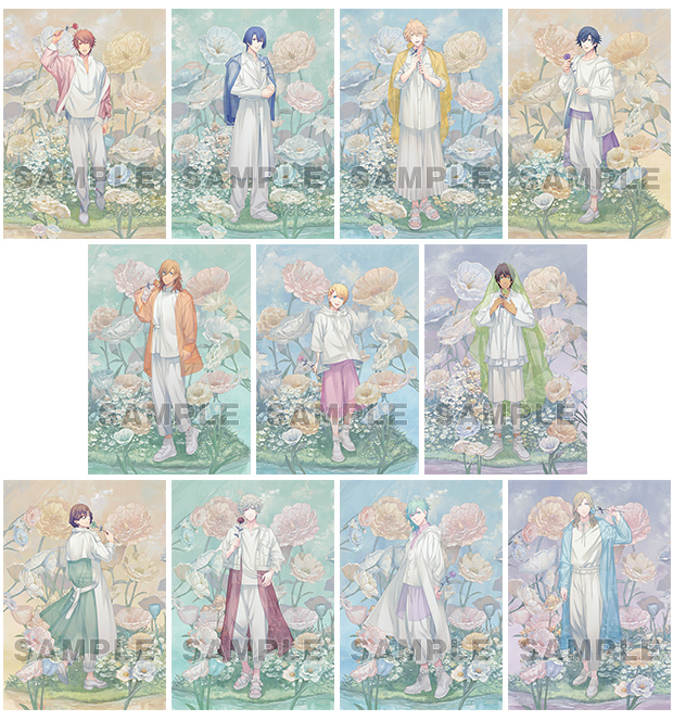 うたの☆プリンスさまっ♪ B3サイズ布ポスター Floral Harmony Ver.