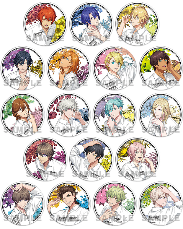 うたの☆プリンスさまっ♪ BIGホログラム缶バッジ Fragrance Pairing Ver.