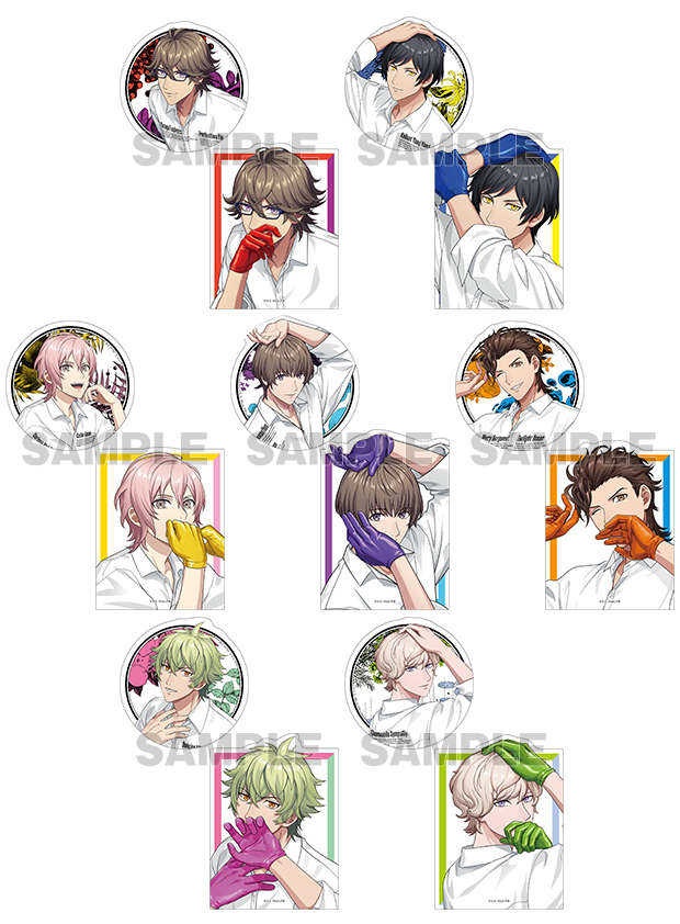 うたの☆プリンスさまっ♪ トレーディングステッカーセット Fragrance Pairing Ver.「RAGING」