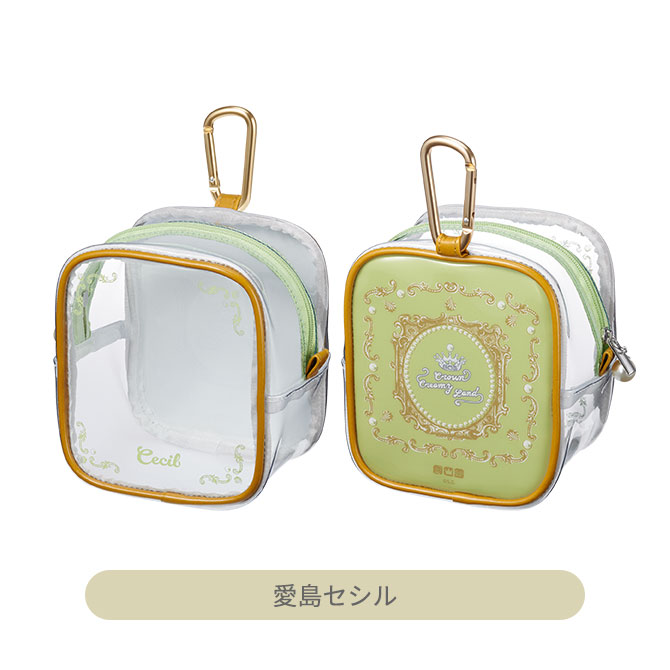 うたの☆プリンスさまっ♪ カラビナ付きクリアポーチ Crown