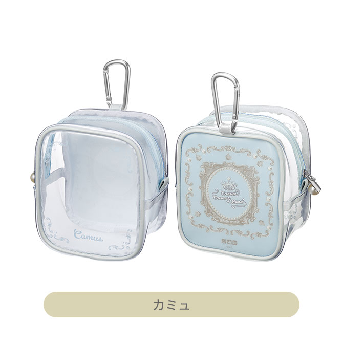 うたの☆プリンスさまっ♪ カラビナ付きクリアポーチ Crown