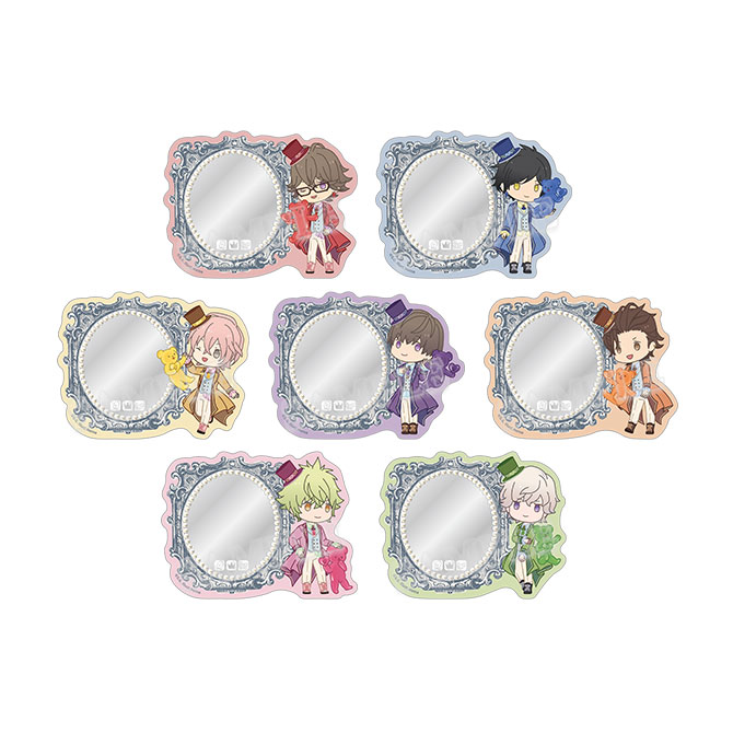 うたプリ　グランドショップ　カミュ　ビジュアルカード　ミラーアクリルステッカー うたの☆プリンスさまっ♪ トレーディングミラーアクリル