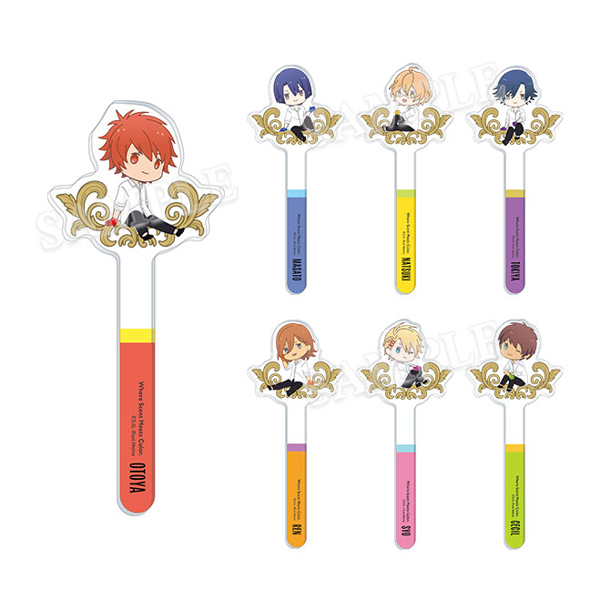 うたの☆プリンスさまっ♪ アロマキャンドル 7個セット うたの☆プリンスさまっ♪ アクリルステッキ Colorful Fragrance
