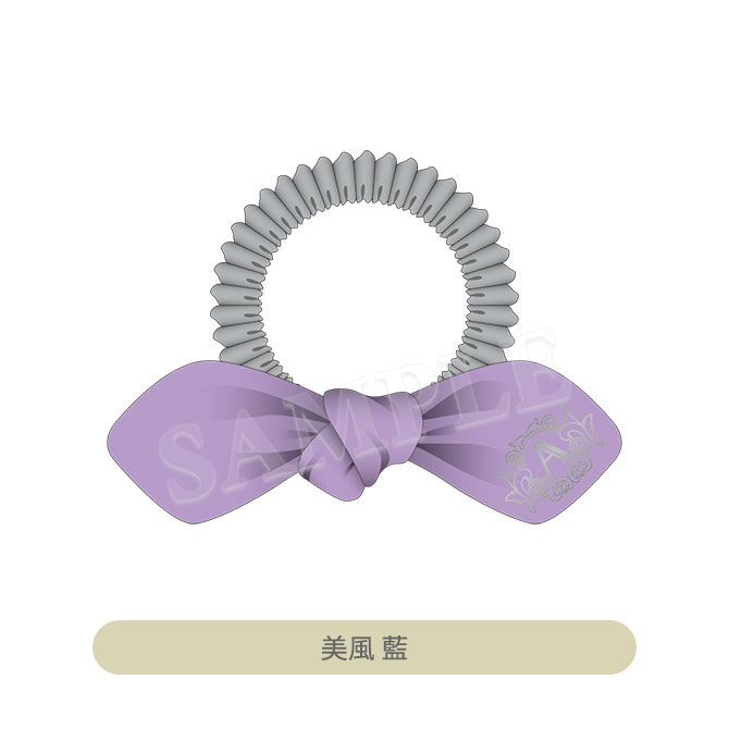 リボンシュシュ・モノグラム シルエット メッセージカード付き シュシュ Louis Vuitton(ルイヴィトン) ヘアアクセサリー