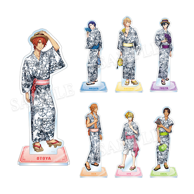 うたの☆プリンスさまっ♪ アクリルスタンド YUKATA-MODE Ver.｜Item