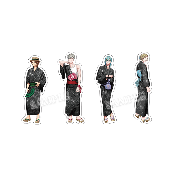 うたの☆プリンスさまっ♪ トレーディング和紙ステッカー YUKATA-MODE