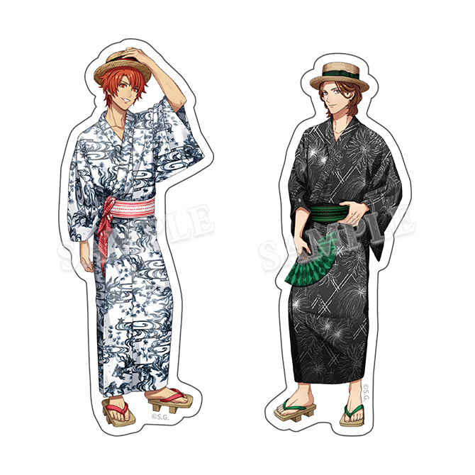 うたの☆プリンスさまっ♪ トレーディング和紙ステッカー YUKATA-MODE