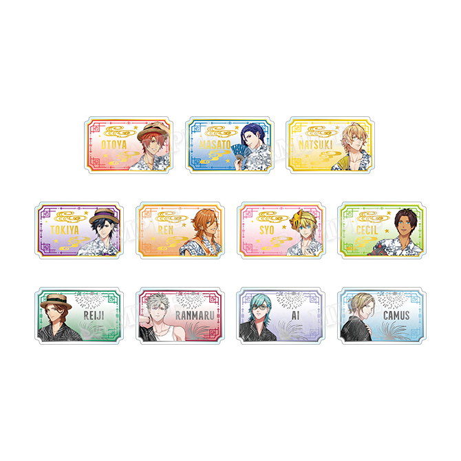 うたの☆プリンスさまっ♪ トレーディングおなまえアクリルバッジ