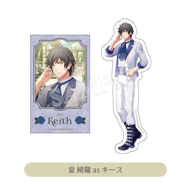 うたの☆プリンスさまっ♪ HE☆VENS ステッカーセット BLACK GARDEN