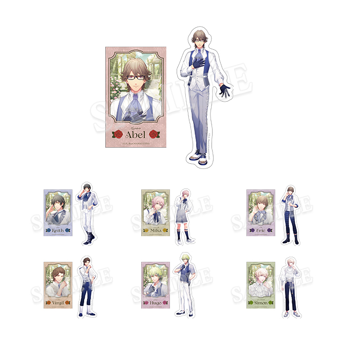 うたの☆プリンスさまっ♪ HE☆VENS ステッカーセット BLACK GARDEN