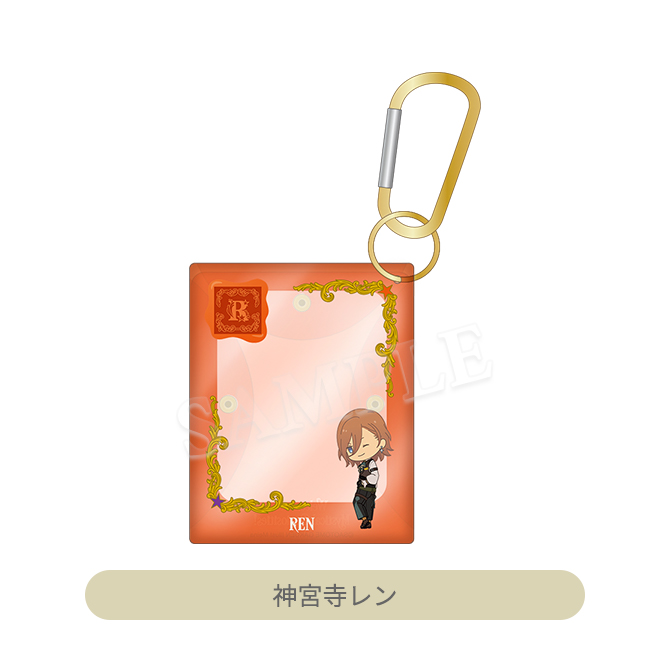 うたの☆プリンスさまっ♪ カラビナ付きクリアポーチ Mystical