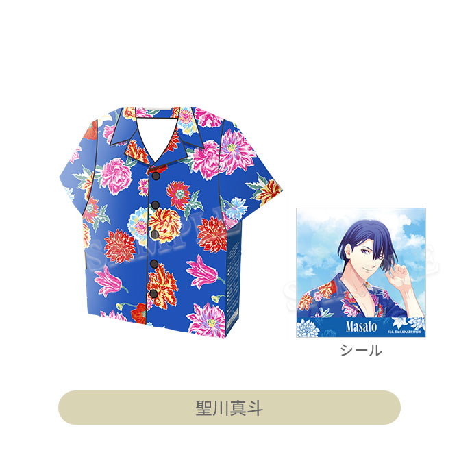 うたプリ　ミニオープンカラーシャツ　Summer Bloom Ver 聖川真斗 ITEM [アイテム]｜うたの☆プリンスさまっ♪ SHINING STORE