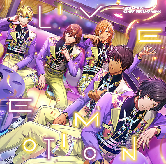 うたの☆プリンスさまっ♪ LIVE EMOTION 2nd Anniversary CD レン・翔・セシル・嶺二・綺羅 ジャケット
