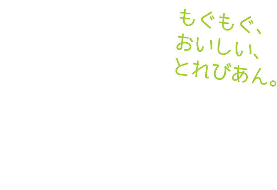 もぐもぐ、おいしい、とれびあん。