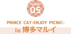 PRINCE CAT -ENJOY PICNIC- in博多マルイ