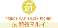 PRINCE CAT -ENJOY PICNIC- in渋谷マルイ