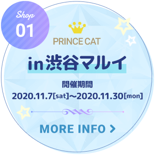 in 渋谷マルイ｜開催期間：2020年11月7日(土)～2020年11月30日(月)